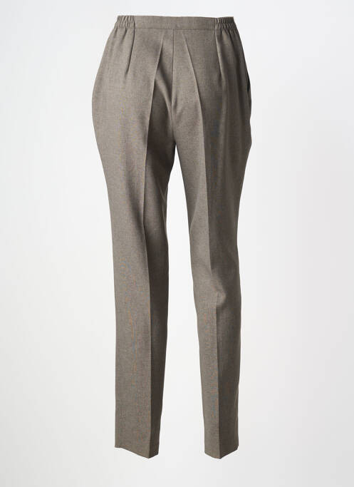 Pantalon slim taille normale taille normale marron 20/20 femme