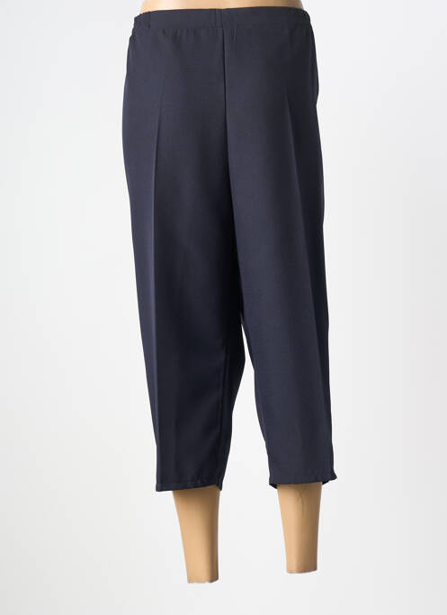 Pantacourt coupe droite taille normale bleu 20/20 femme