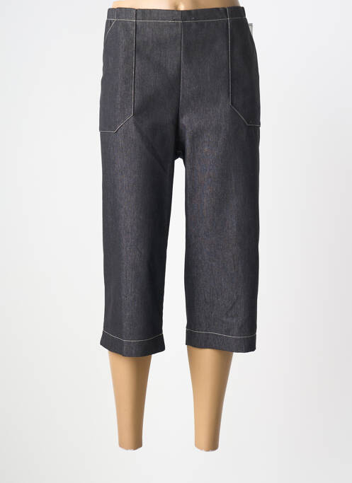 Pantacourt coupe droite taille normale gris 20/20 femme