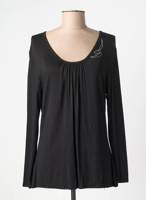 T-shirt manches longues manches longues noir 20/20 femme