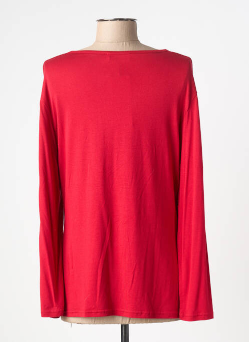 T-shirt manches longues manches longues rouge 20/20 femme