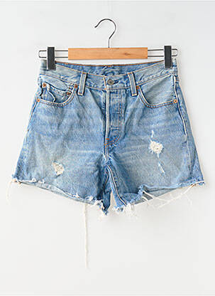 Short tissage denim taille normale bleu LEVIS femme