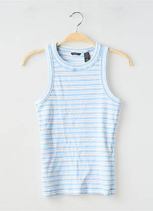 Top stretch sans manche bleu DOCKERS femme