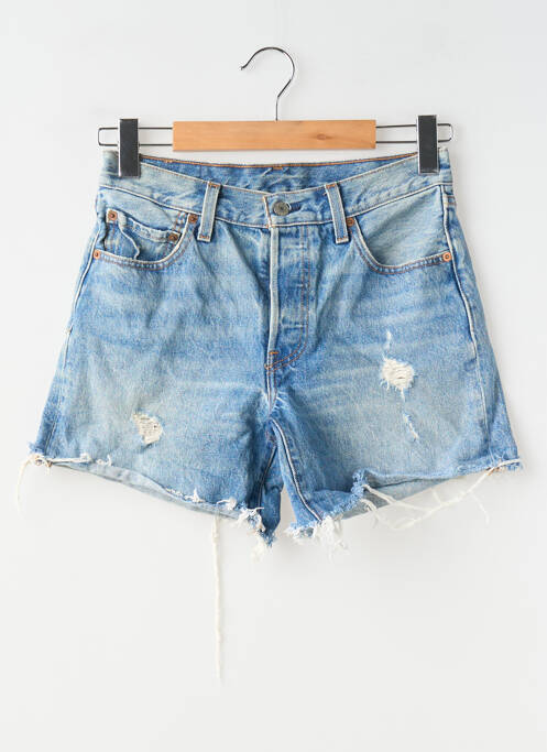 Short tissage denim taille normale bleu LEVIS femme