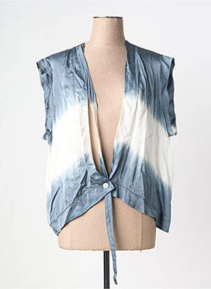 Veste casual coupe cintrée gris SEMIOLOGY femme