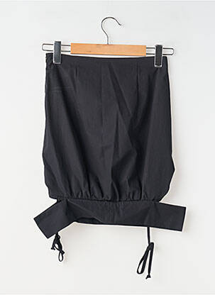 Jupe courte fermeture zip latéral noir COP COPINE femme