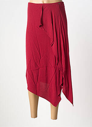 Jupe mi-longue rouge COP COPINE femme