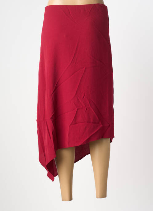 Jupe mi-longue rouge COP COPINE femme