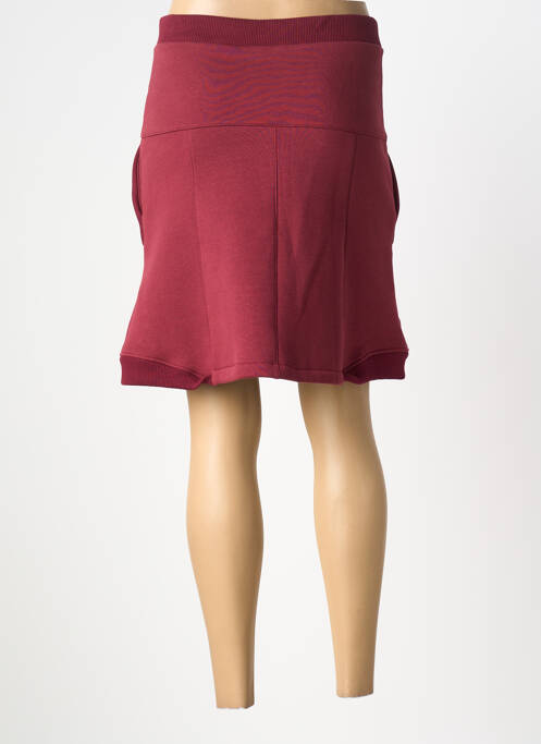 Jupe mi-longue rouge SEMIOLOGY femme