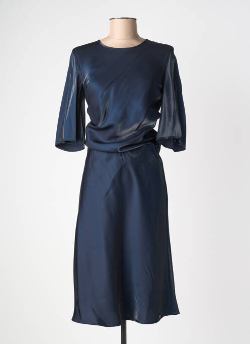Robe mi-longue bleu COP COPINE femme