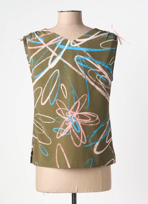 Top vert COP COPINE femme