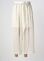 Jupe longue doublure blanc LOLA ESPELETA femme