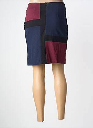 Jupe courte doublure bleu PAUL BRIAL femme