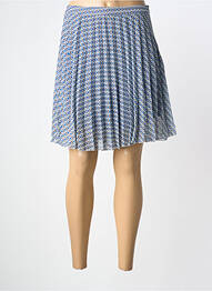 Jupe courte coupe évasée bleu SILVIAN HEACH femme