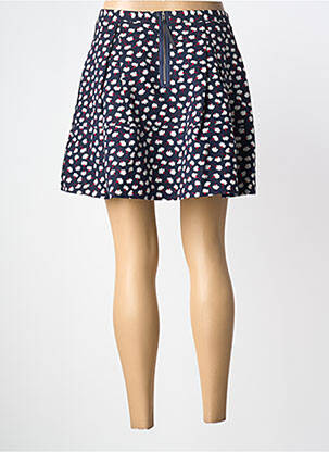 Jupe courte coupe évasée bleu TOMMY HILFIGER femme