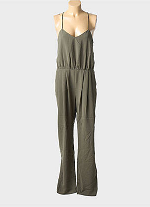 Combi-pantalon fines bretelles fines bretelles vert SILVIAN HEACH femme
