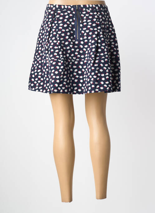 Jupe courte coupe évasée bleu TOMMY HILFIGER femme