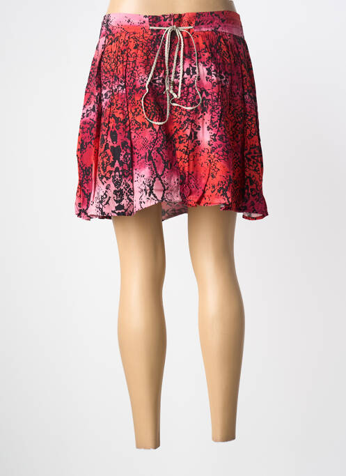 Jupe courte rose LOLA ESPELETA femme