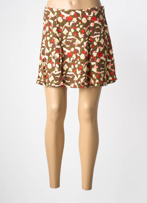 Jupe courte vert MISMASH femme