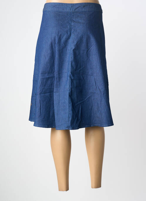 Jupe mi-longue bleu SOULMATE femme