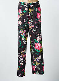 Pantalon droit taille à pinces taille normale noir LCDN femme