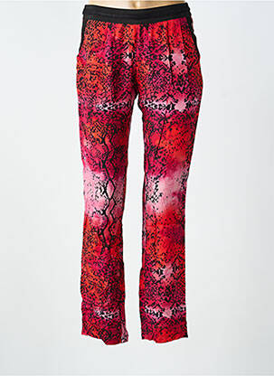 Pantalon chino taille normale taille normale rouge LOLA ESPELETA femme
