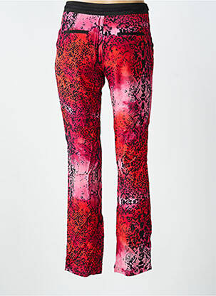 Pantalon chino taille normale taille normale rouge LOLA ESPELETA femme