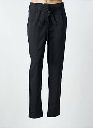 Pantalon slim taille normale taille normale noir FRANSA femme