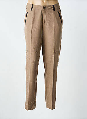 Pantalon slim taille normale taille normale marron LOLA ESPELETA femme