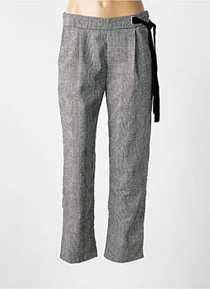 Pantalon chino taille normale taille normale gris SUNCOO femme