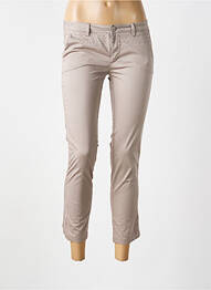 Pantalon chino taille basse taille basse gris LIU JO femme