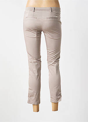 Pantalon chino taille basse taille basse gris LIU JO femme