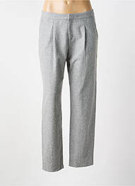 Pantalon slim taille normale taille normale gris SUNCOO femme