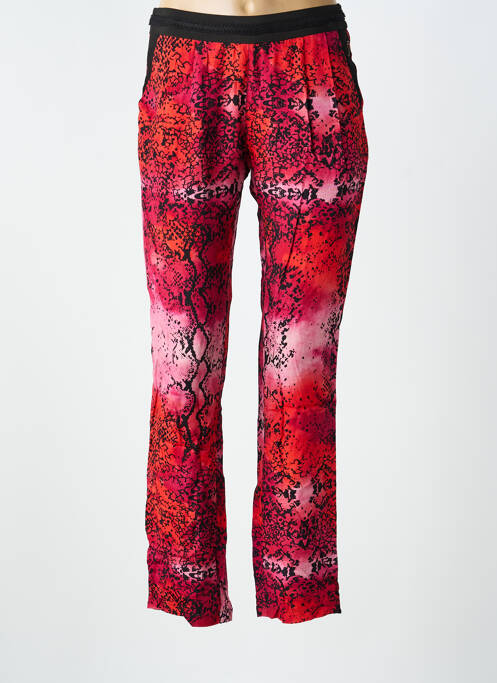 Pantalon chino taille normale taille normale rouge LOLA ESPELETA femme