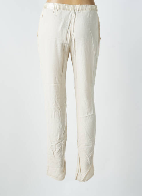 Pantalon slim beige SUNCOO femme