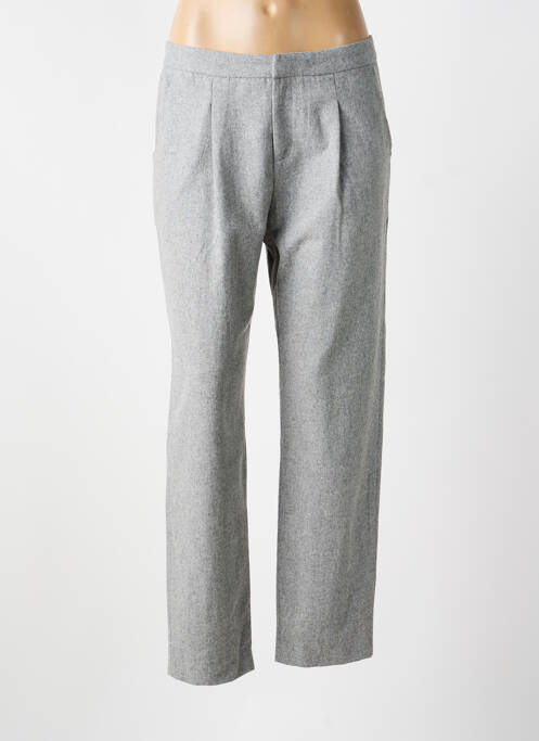 Pantalon slim gris SUNCOO femme