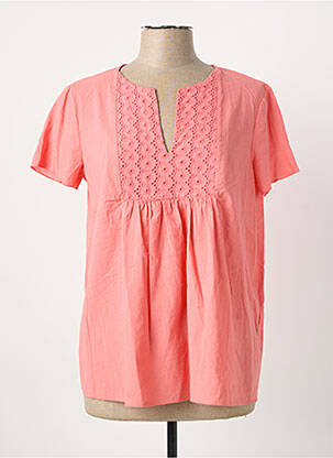 Top manches courtes manches courtes rose POUSSIERE D'ETOLE femme