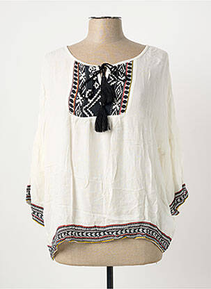 Blouse blanc FRANSA femme