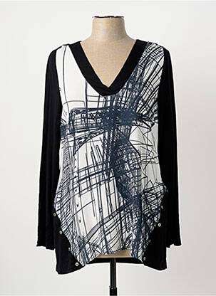 Top noir LES FILLES DE NEAUX femme