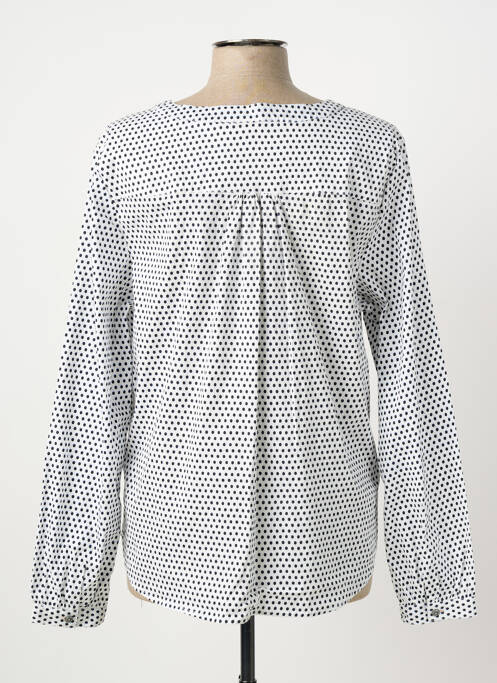 Blouse col rond manches longues beige SOULMATE femme