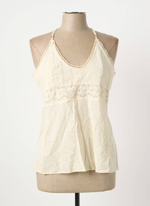 Top beige SCHOOL RAG femme