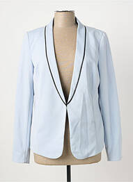 Blazer col châle bleu FRANSA femme