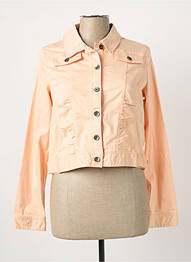 Veste casual col chemisier rose LES FILLES DE NEAUX femme