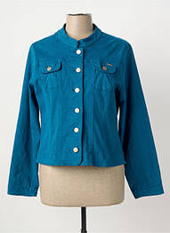 Veste casual poches bleu PAUL BRIAL femme