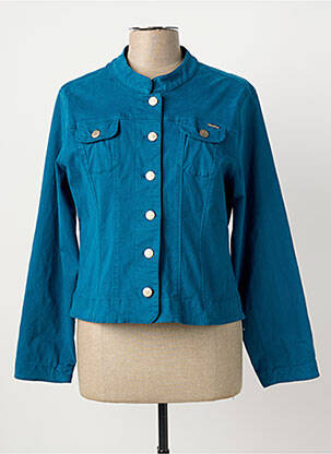Veste casual poches bleu PAUL BRIAL femme