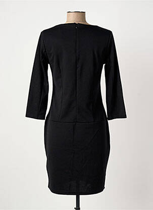 Robe courte manches longues manches longues noir FRANSA femme