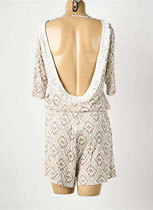 Combishort blanc SCHOOL RAG femme