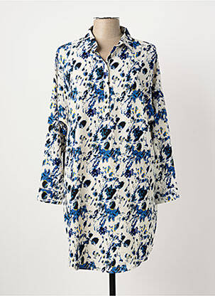 Robe mi-longue blanc SUNCOO femme