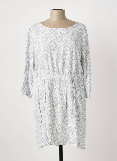 Robe courte blanc SCHOOL RAG femme