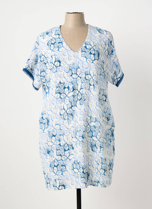 Robe courte bleu SUNCOO femme